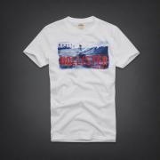 Tee shirt Hollister Homme Blanc